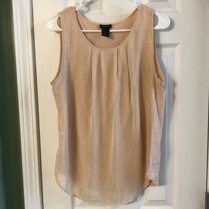 Blush Ann Taylor tank top